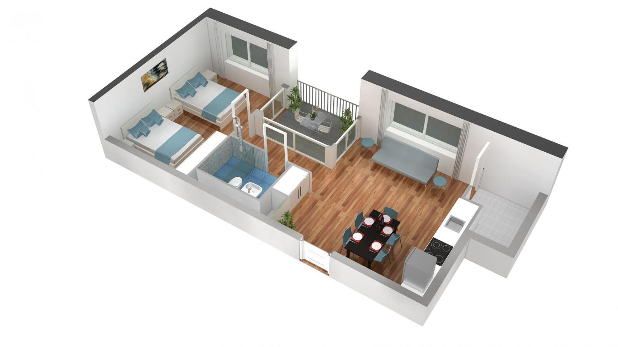 Apartment Hitrental Messe Basel